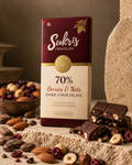70% Berries & Nuts Dark Chocolate